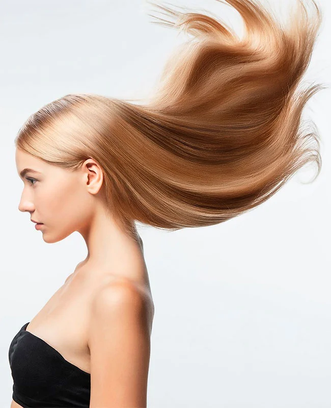 Thick hair