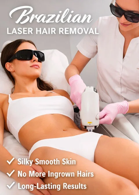 Brazilian laser hair removal