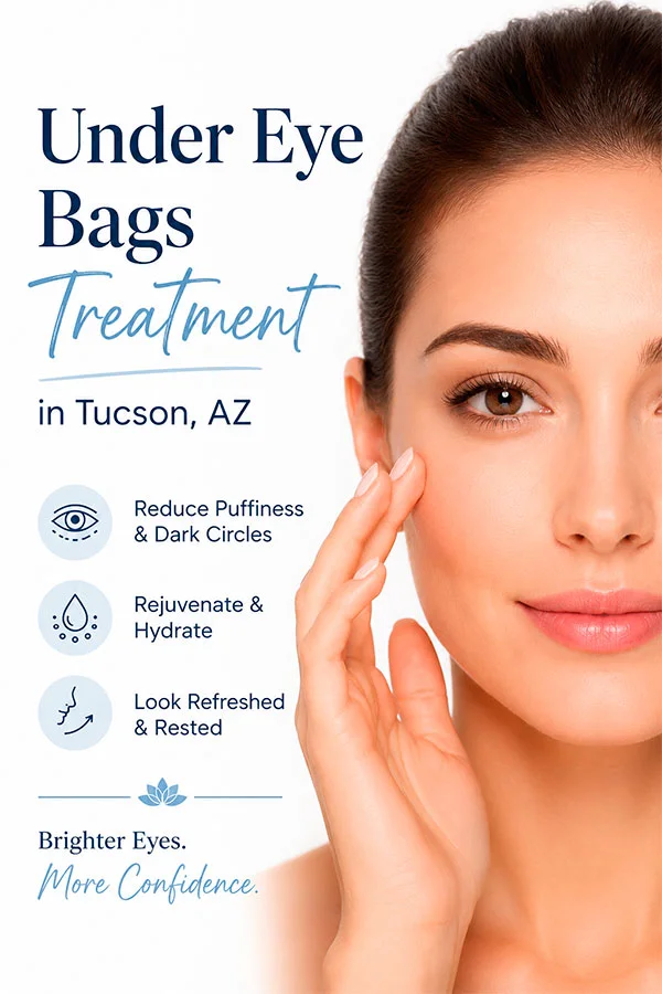 Under eye bags treatment in Tucson and Green Valley, AZ